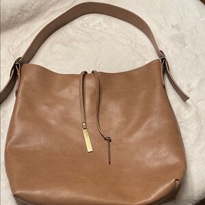 JOY SUSAN Classic Tan Shoulder Bag